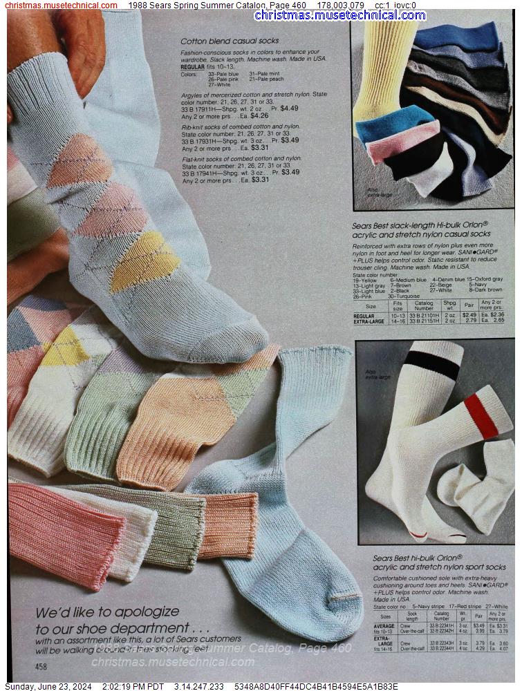 1988 Sears Spring Summer Catalog, Page 460