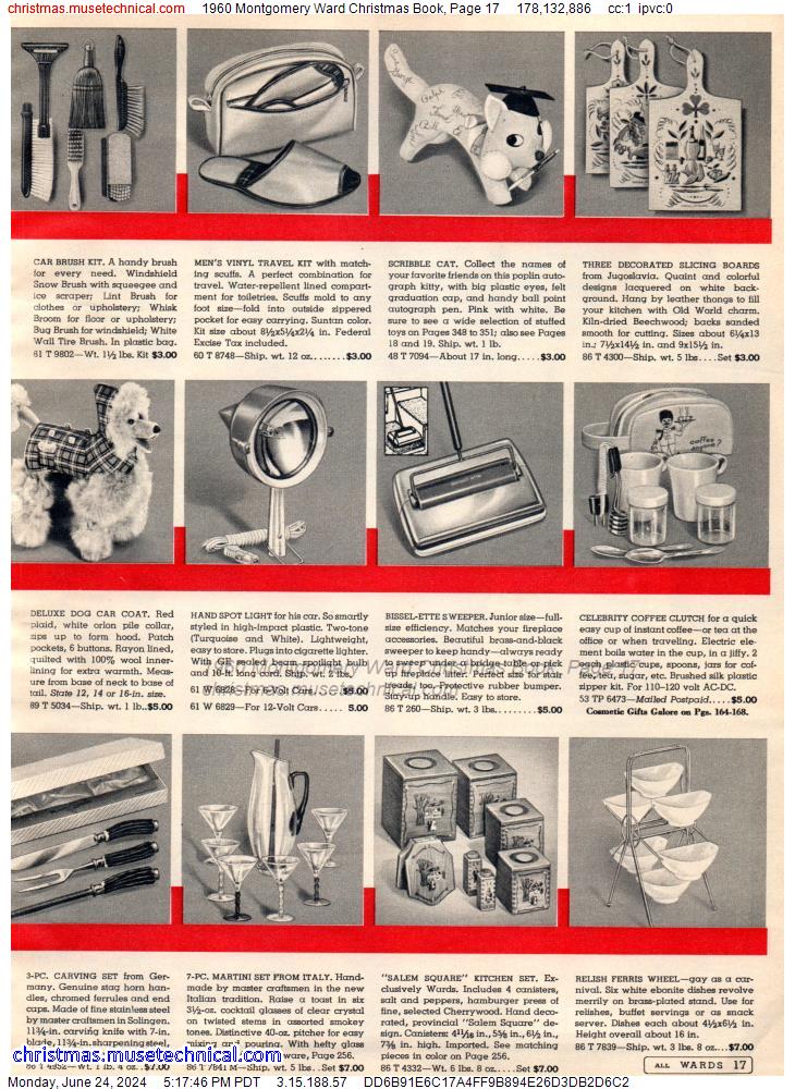 1960 Montgomery Ward Christmas Book, Page 17