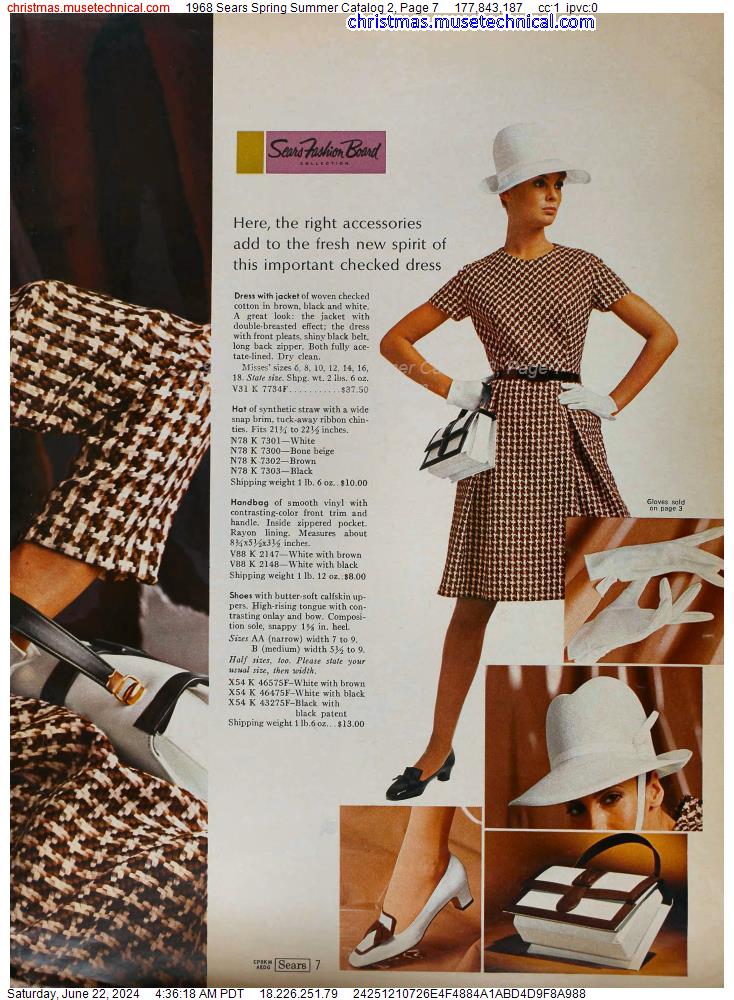 1968 Sears Spring Summer Catalog 2, Page 7