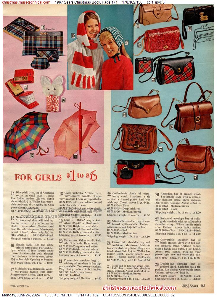 1967 Sears Christmas Book, Page 171