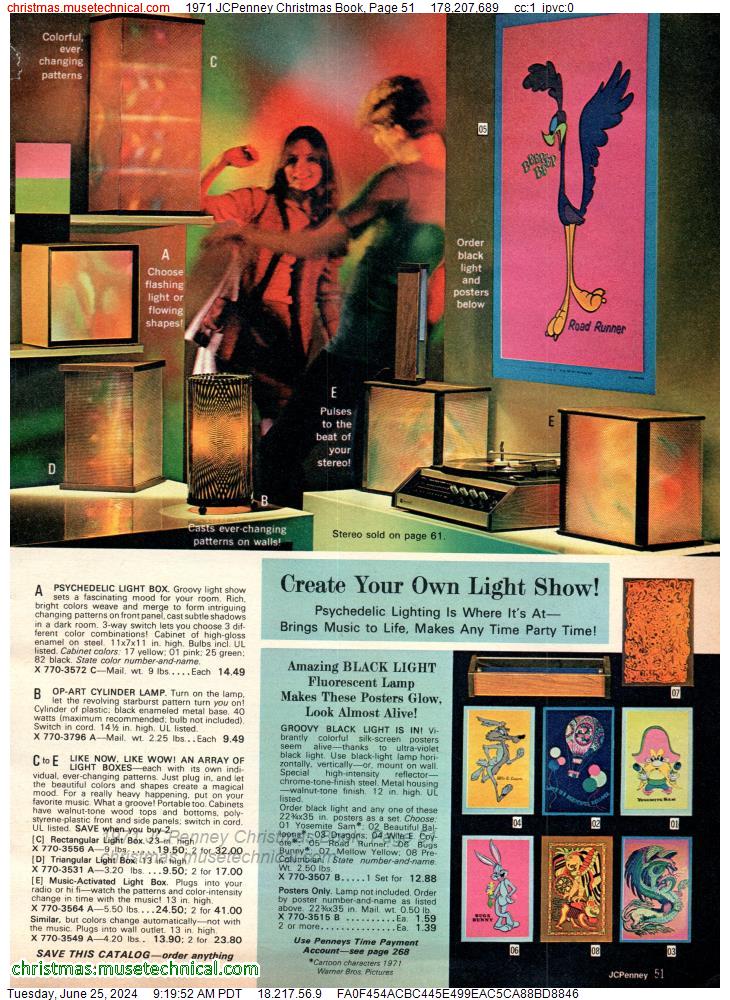 1971 JCPenney Christmas Book, Page 51