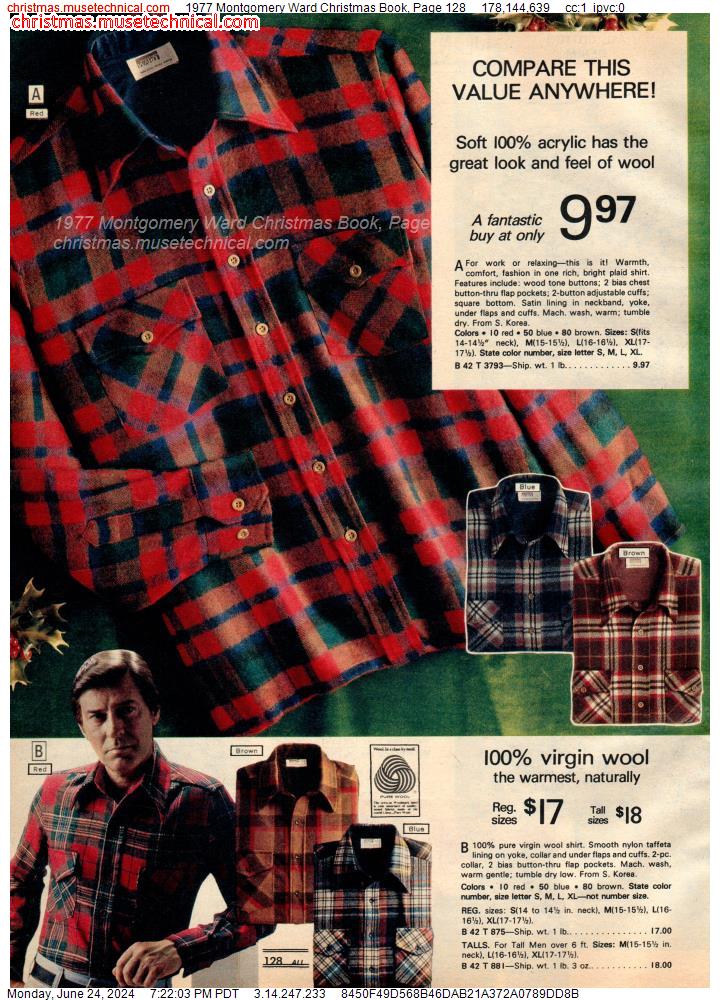 1977 Montgomery Ward Christmas Book, Page 128