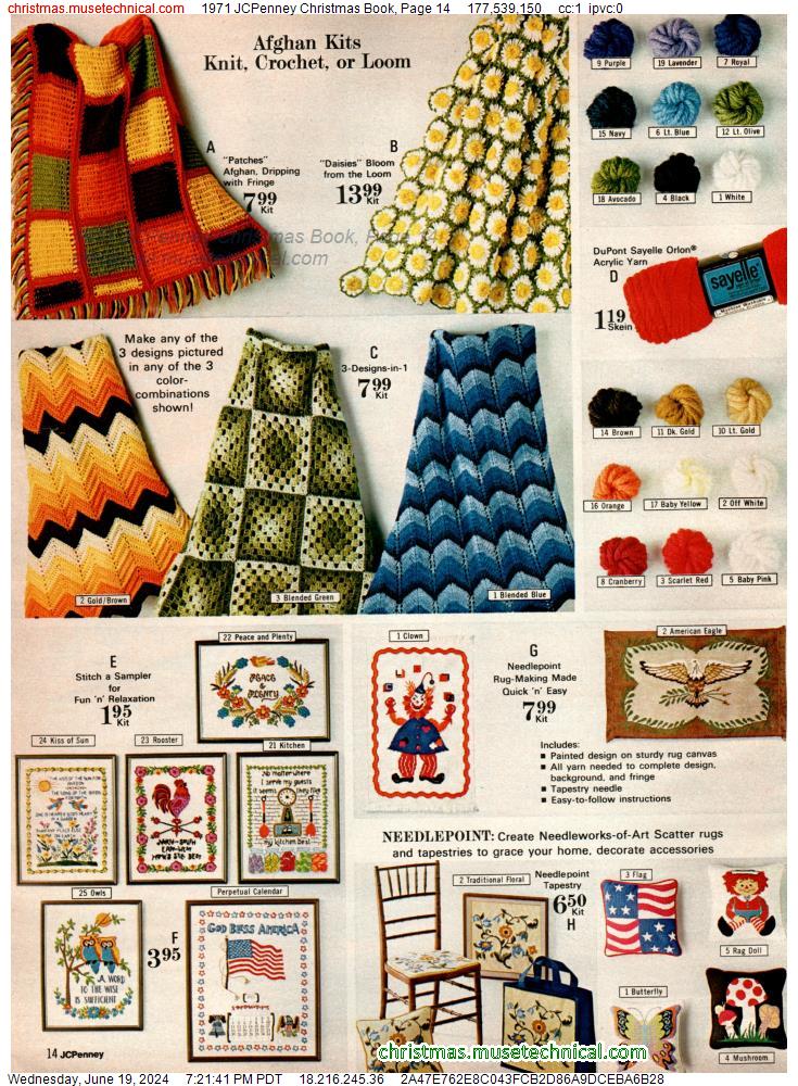 1971 JCPenney Christmas Book, Page 14