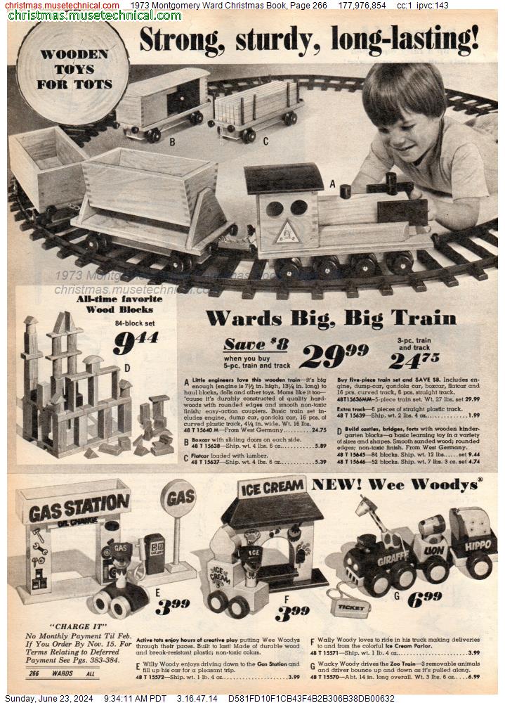1973 Montgomery Ward Christmas Book, Page 266