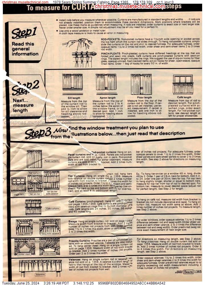 1978 Sears Spring Summer Catalog, Page 1365