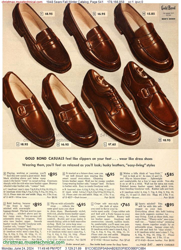 1948 Sears Fall Winter Catalog, Page 541