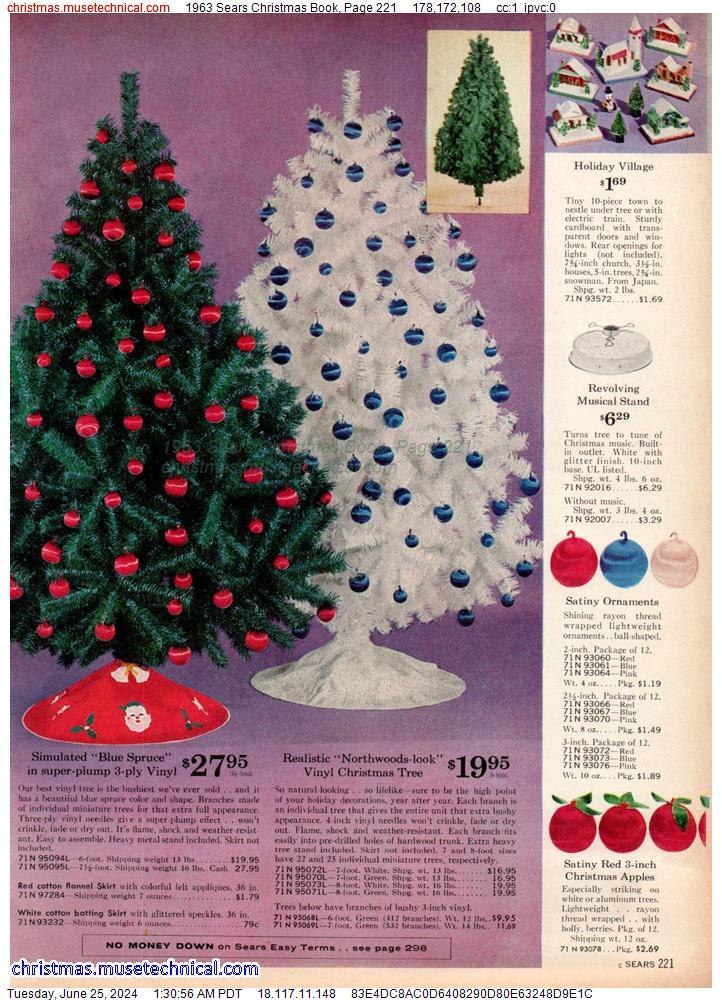 1963 Sears Christmas Book, Page 221