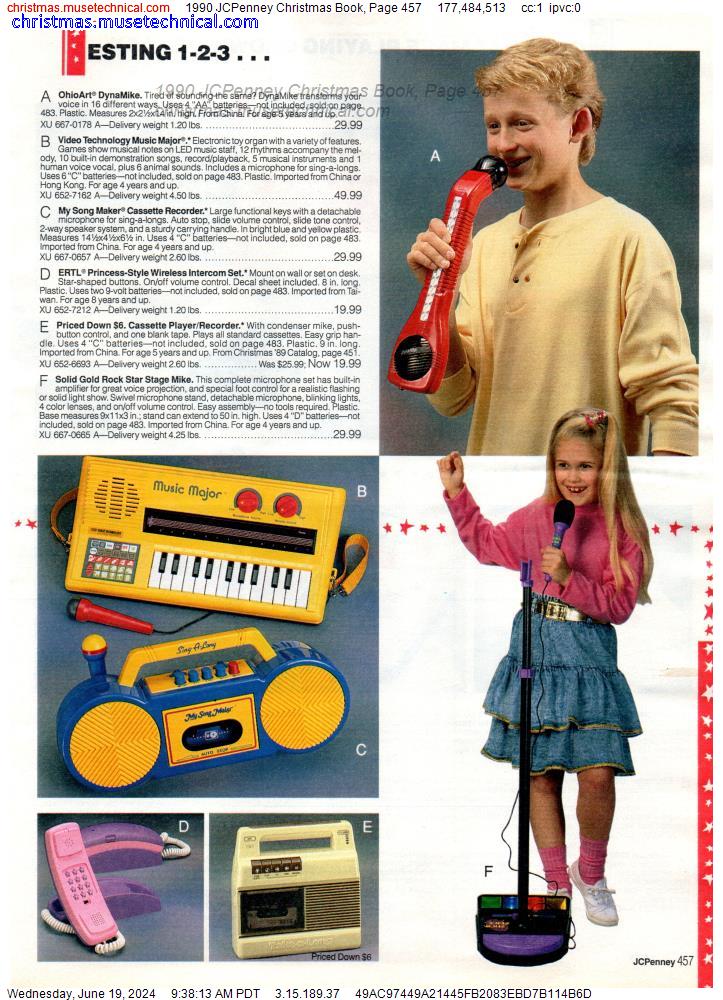 1990 JCPenney Christmas Book, Page 457