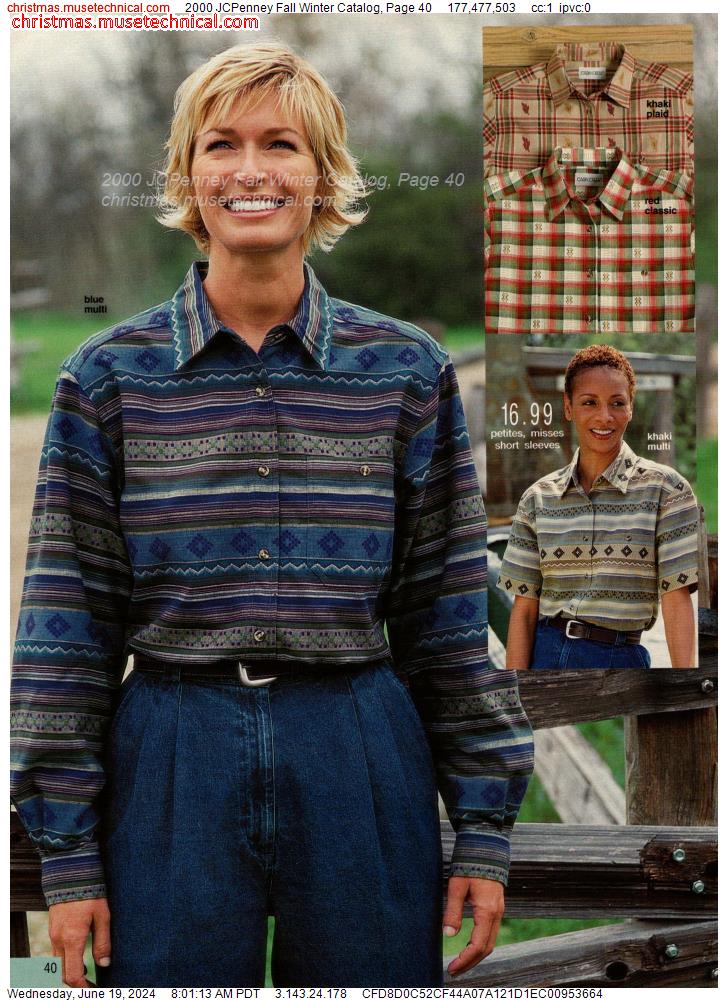 2000 JCPenney Fall Winter Catalog, Page 40