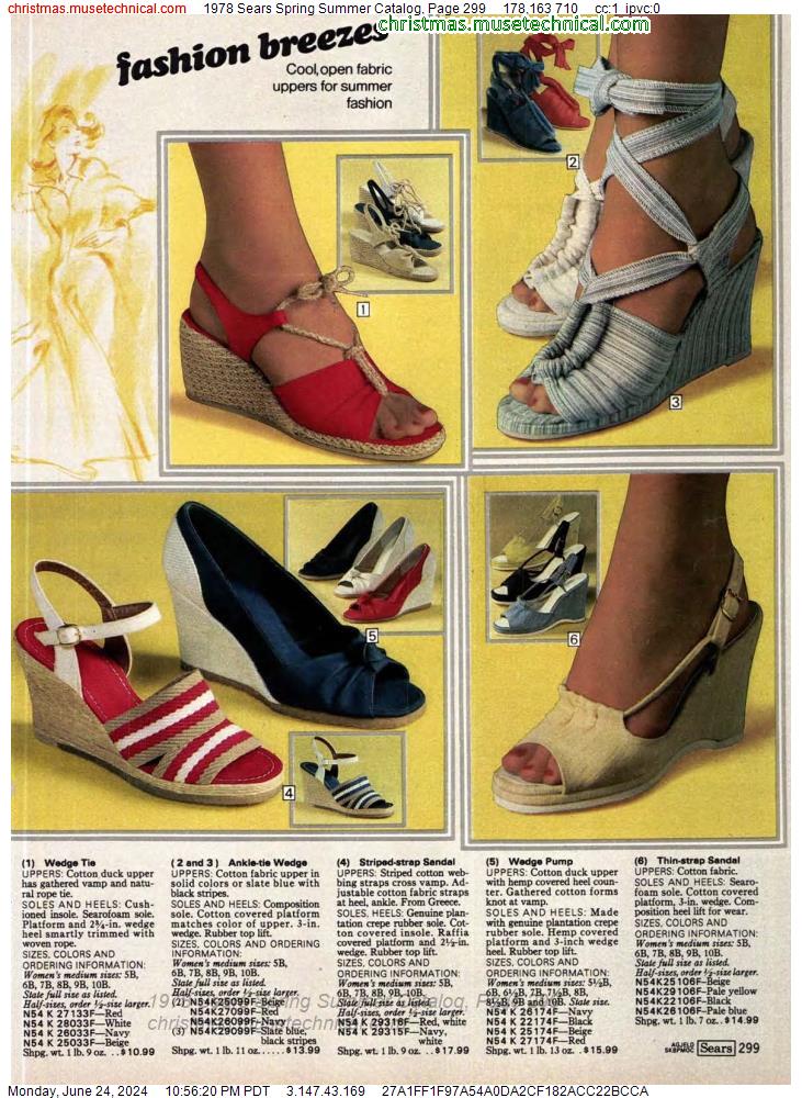1978 Sears Spring Summer Catalog, Page 299