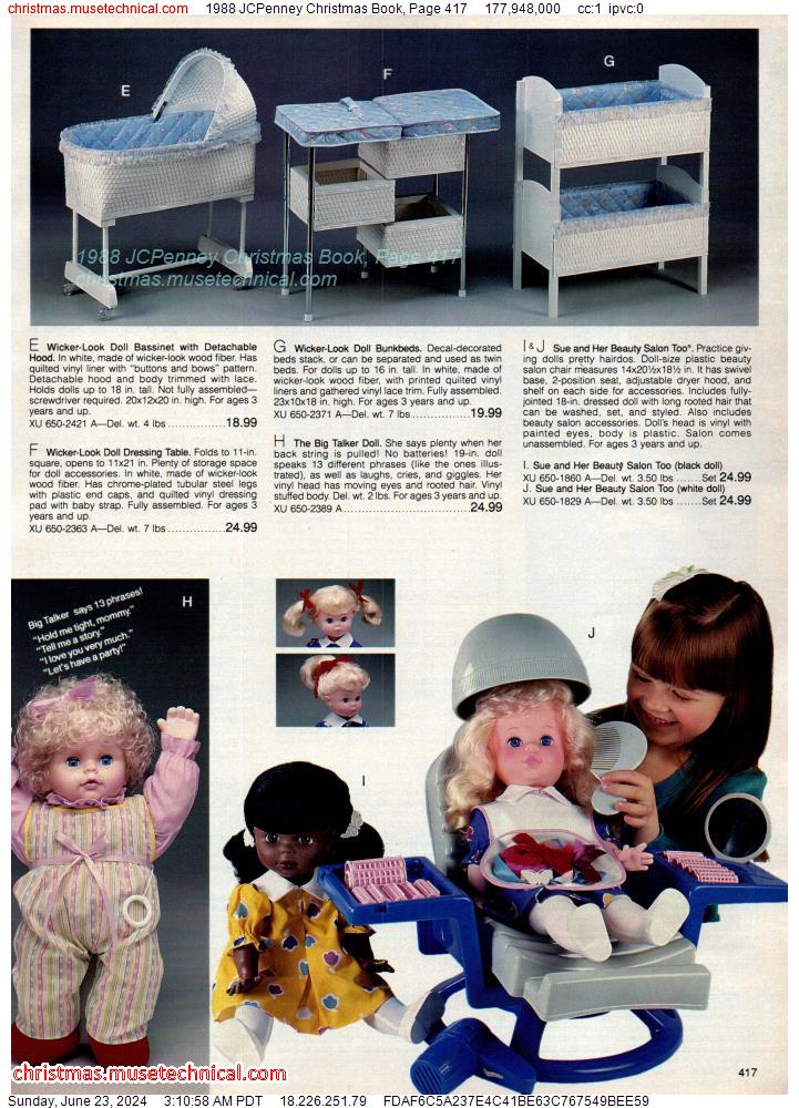 1988 JCPenney Christmas Book, Page 417