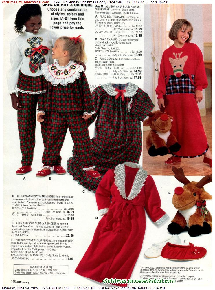 1993 JCPenney Christmas Book, Page 148