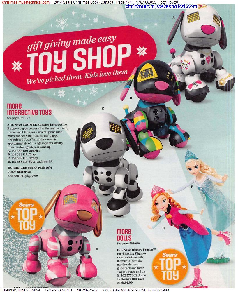 2014 Sears Christmas Book (Canada), Page 474