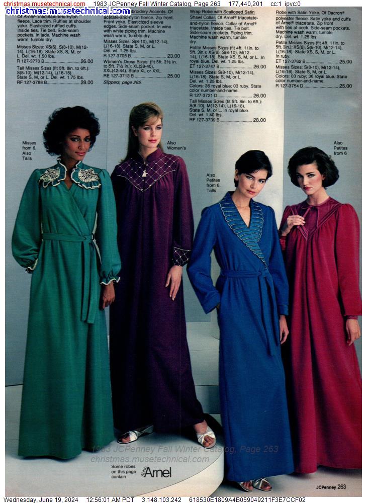 1983 JCPenney Fall Winter Catalog, Page 263