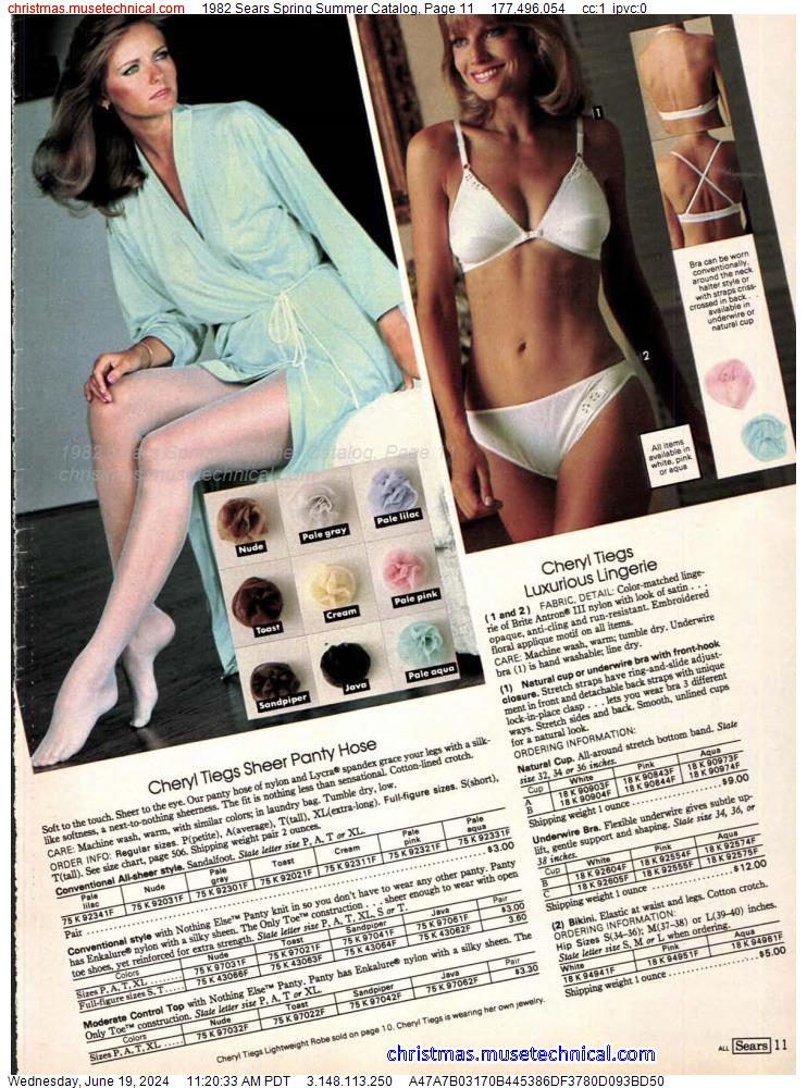 1982 Sears Spring Summer Catalog, Page 11