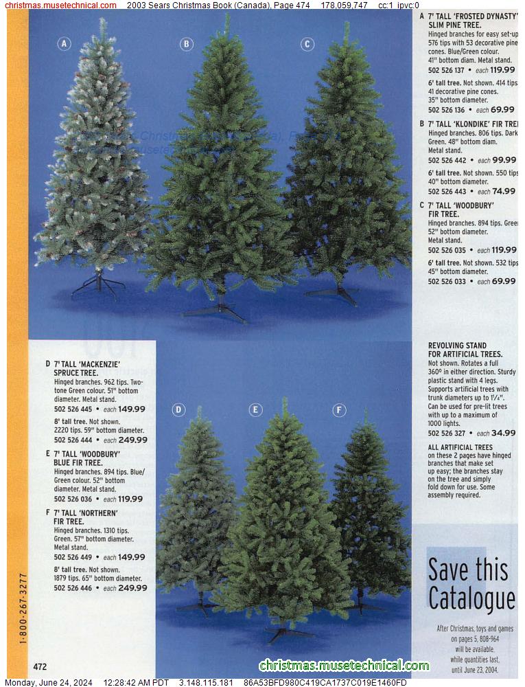 2003 Sears Christmas Book (Canada), Page 474
