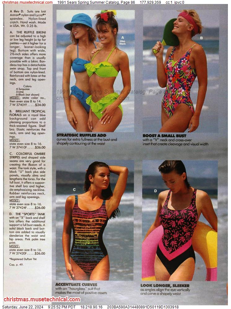 1991 Sears Spring Summer Catalog, Page 86