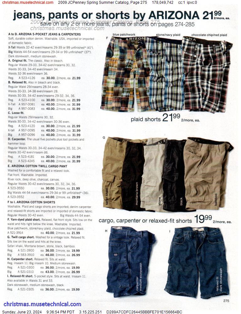 2009 JCPenney Spring Summer Catalog, Page 275