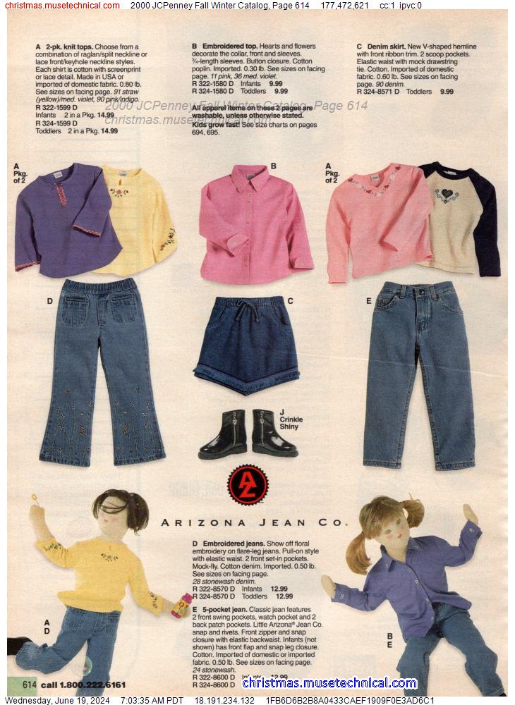 2000 JCPenney Fall Winter Catalog, Page 614