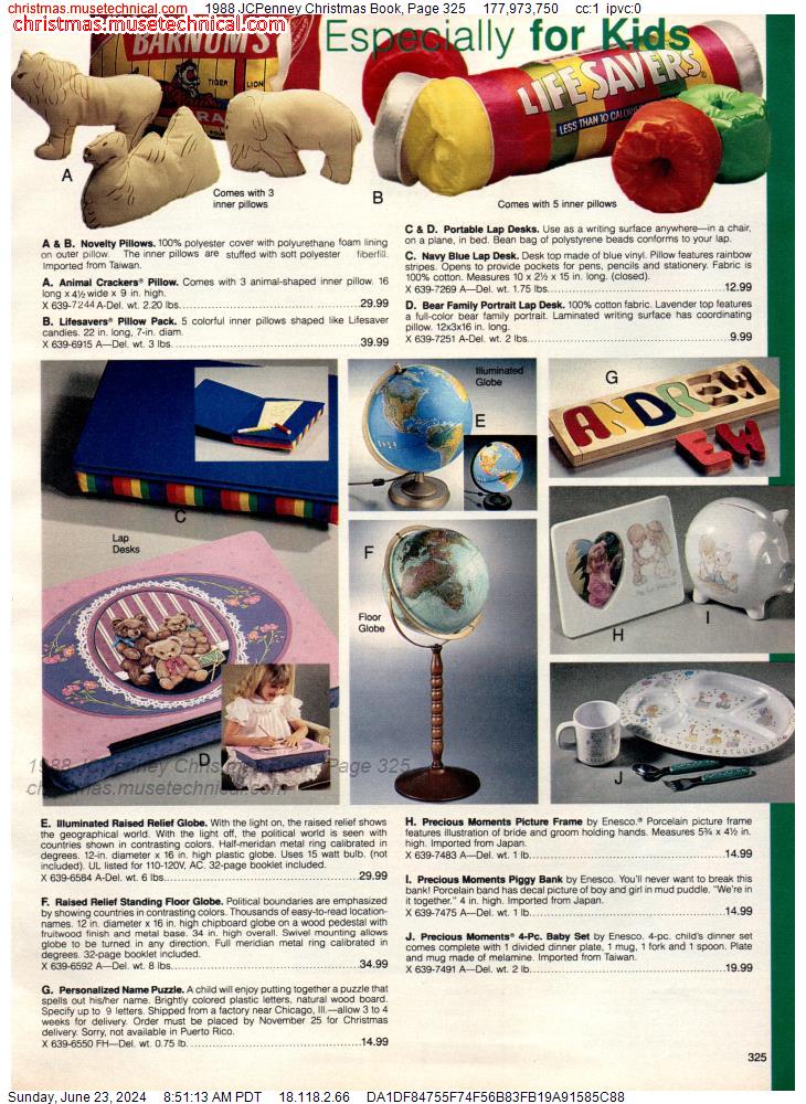 1988 JCPenney Christmas Book, Page 325