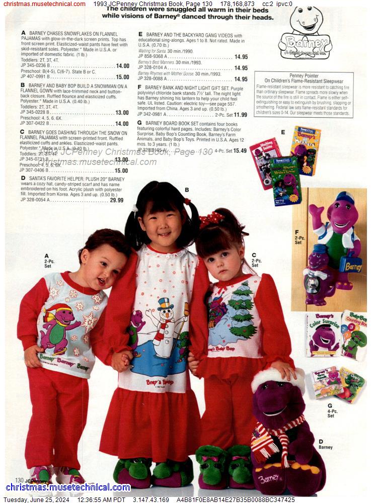 1993 JCPenney Christmas Book, Page 130