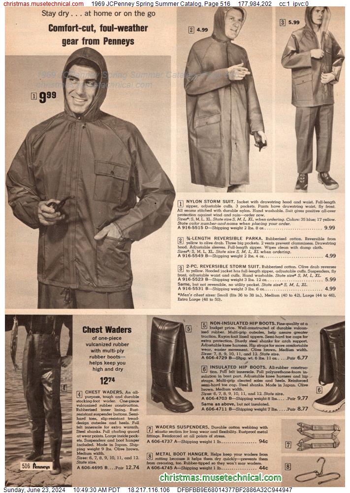 1969 JCPenney Spring Summer Catalog, Page 516