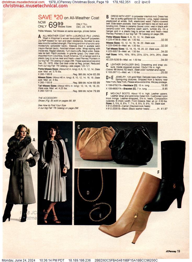 1978 JCPenney Christmas Book, Page 19