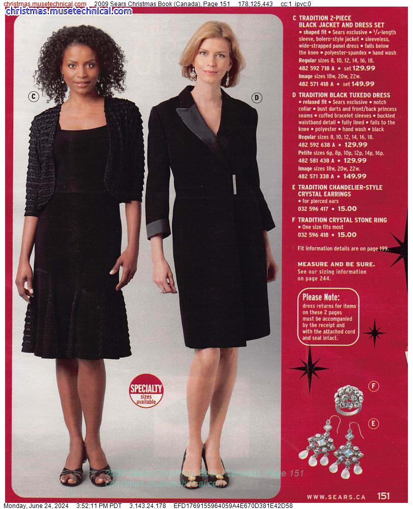 2009 Sears Christmas Book (Canada), Page 151