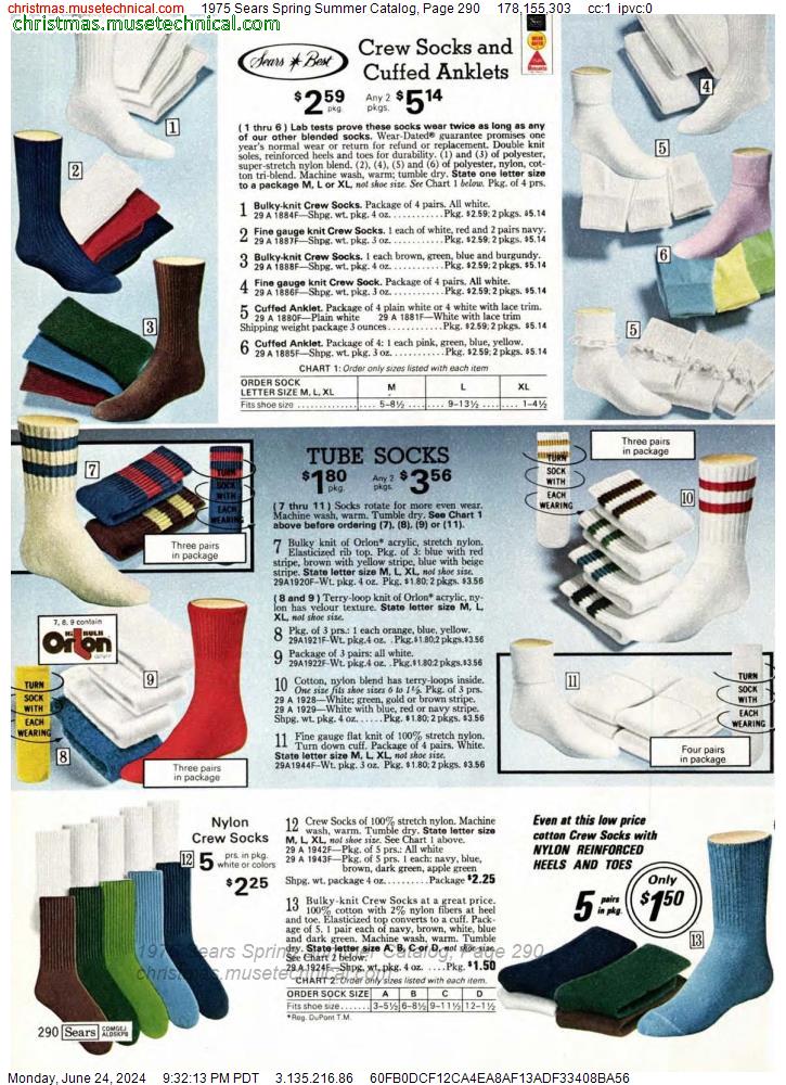 1975 Sears Spring Summer Catalog, Page 290