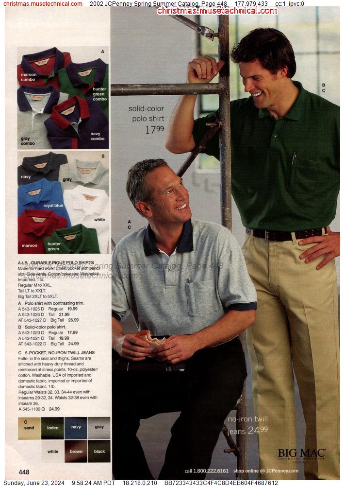2002 JCPenney Spring Summer Catalog, Page 448