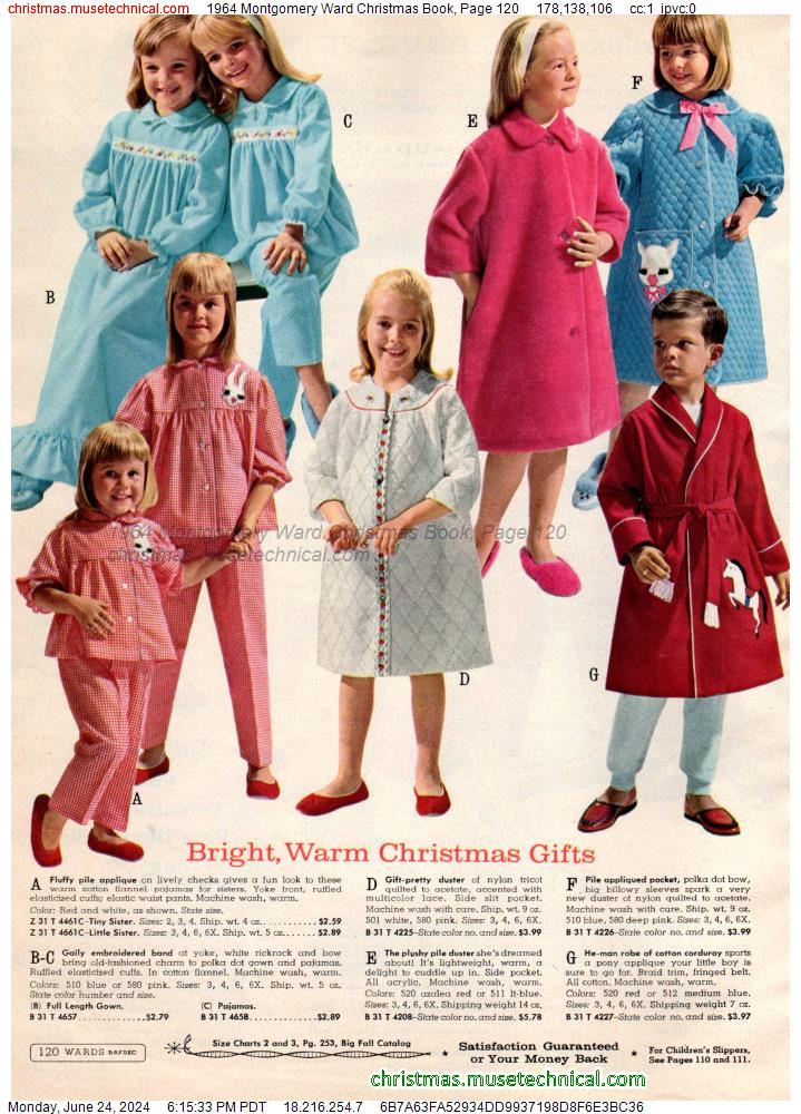 1964 Montgomery Ward Christmas Book, Page 120