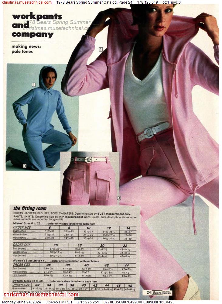1978 Sears Spring Summer Catalog, Page 24