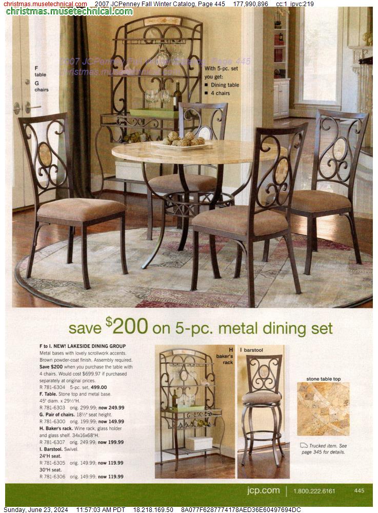 2007 JCPenney Fall Winter Catalog, Page 445