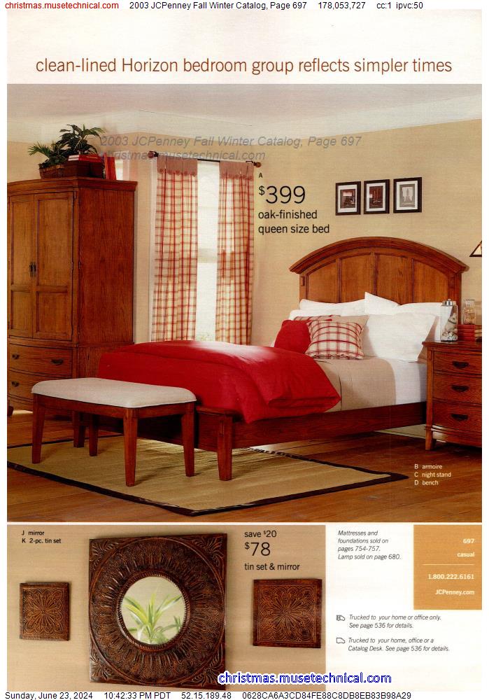 2003 JCPenney Fall Winter Catalog, Page 697