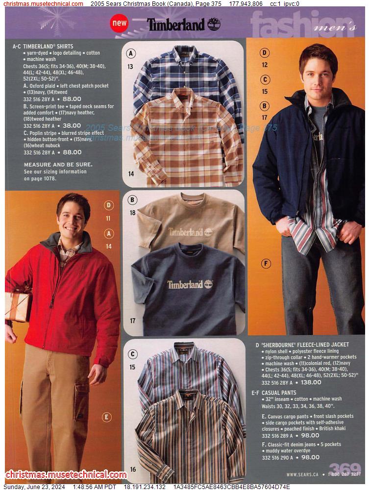 2005 Sears Christmas Book (Canada), Page 375
