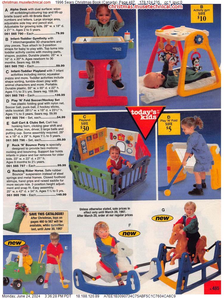 1996 Sears Christmas Book (Canada), Page 487