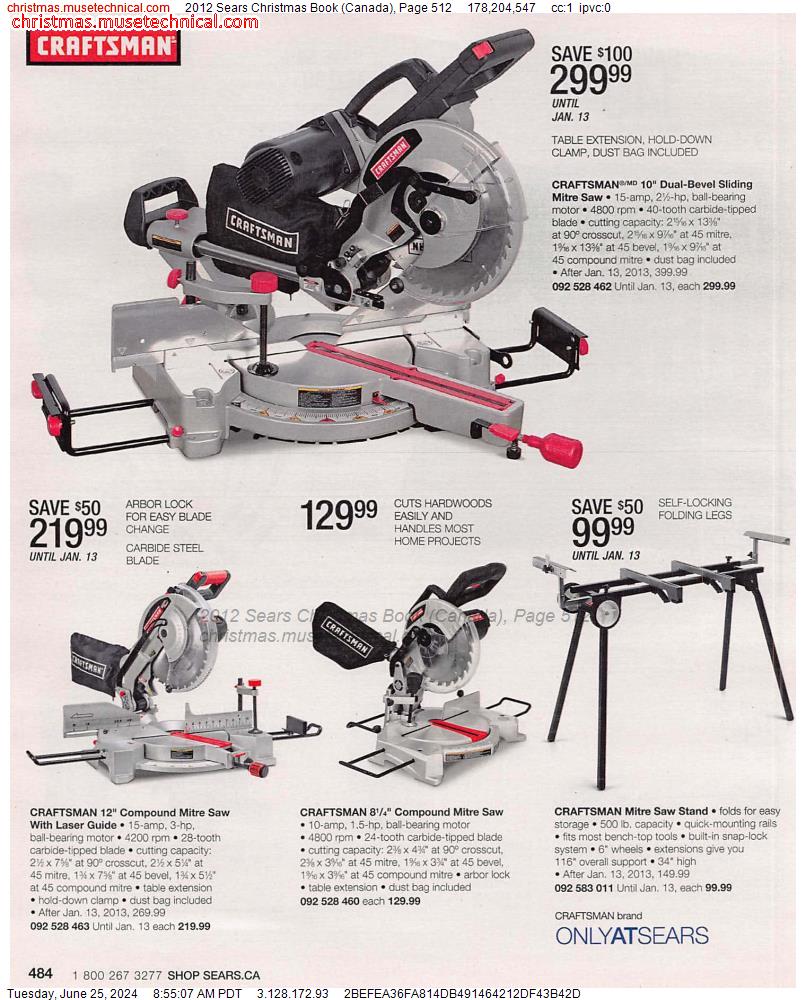 2012 Sears Christmas Book (Canada), Page 512