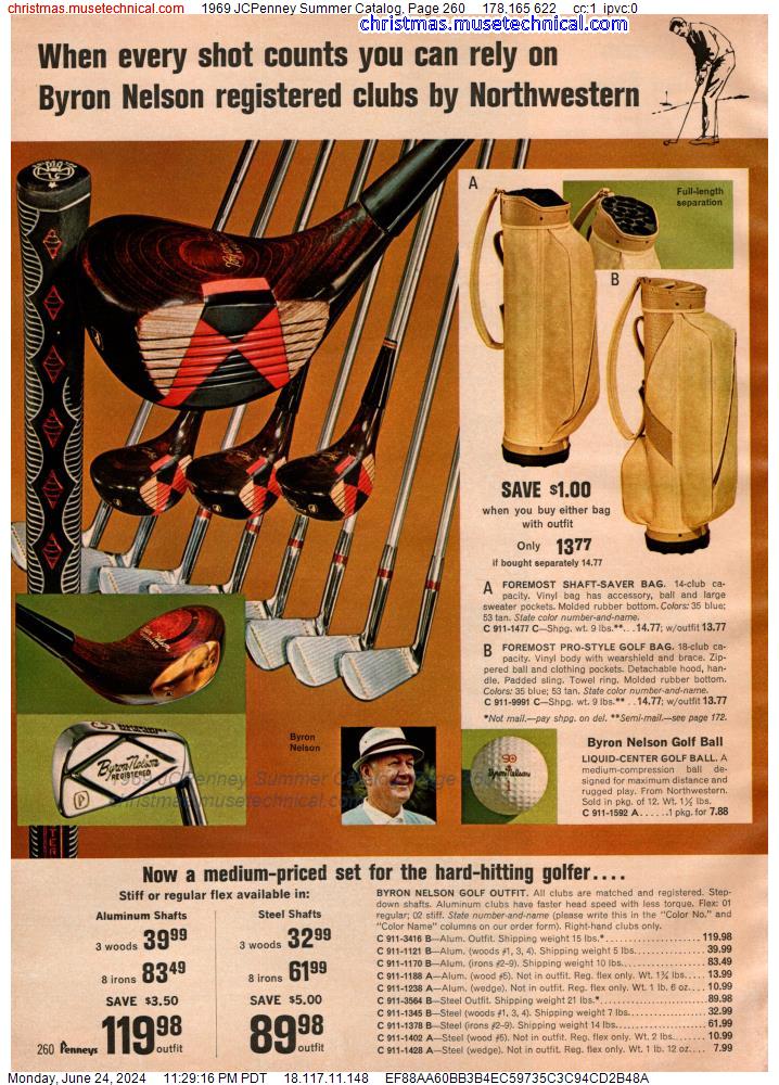 1969 JCPenney Summer Catalog, Page 260