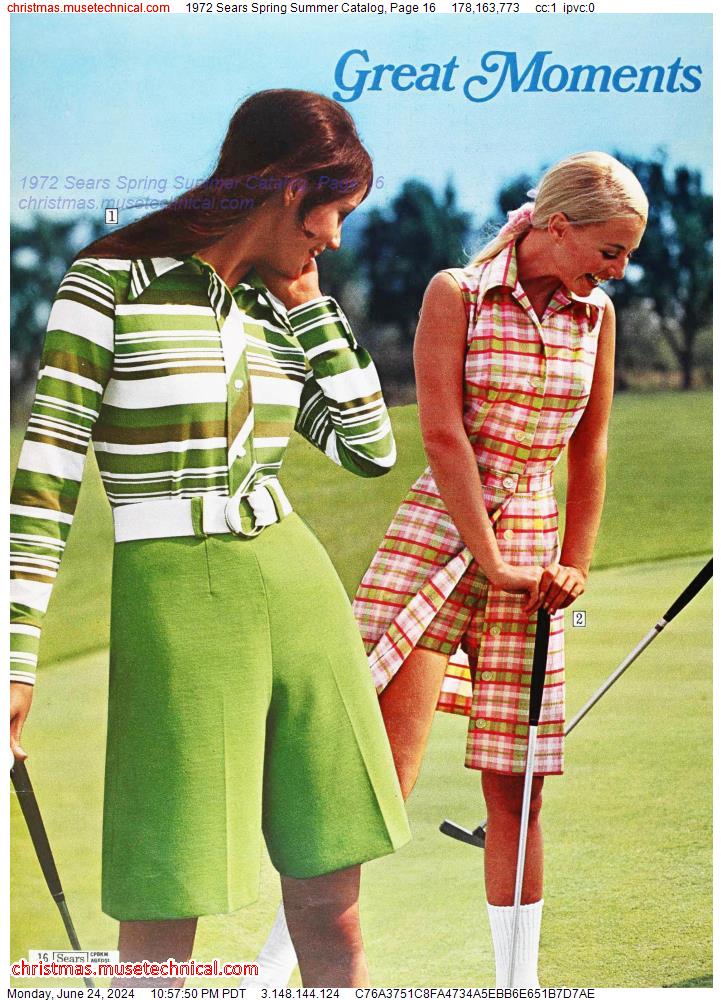 1972 Sears Spring Summer Catalog, Page 16