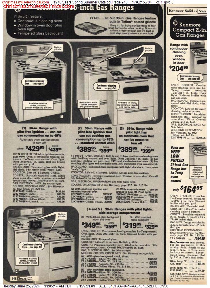 1978 Sears Spring Summer Catalog, Page 948