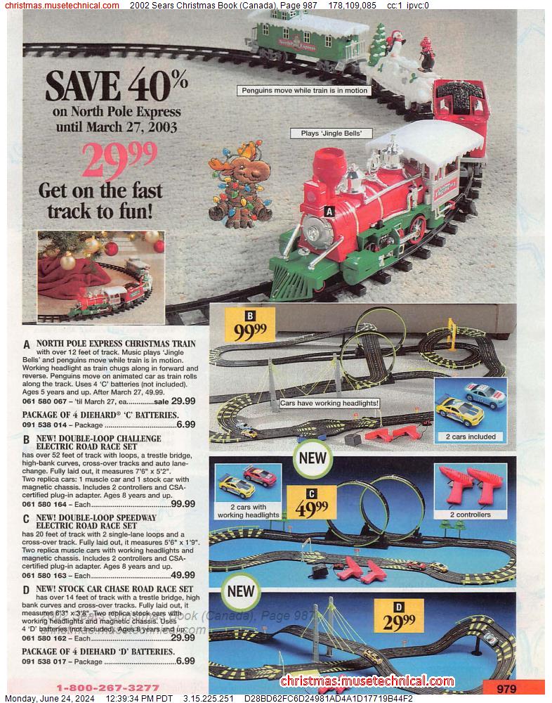2002 Sears Christmas Book (Canada), Page 987