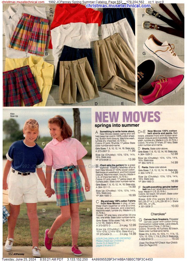 1992 JCPenney Spring Summer Catalog, Page 552