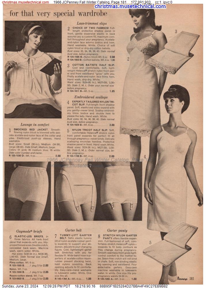 1966 JCPenney Fall Winter Catalog, Page 181