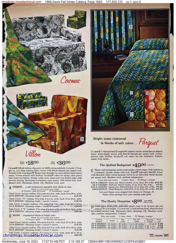 1966 Sears Fall Winter Catalog, Page 1680