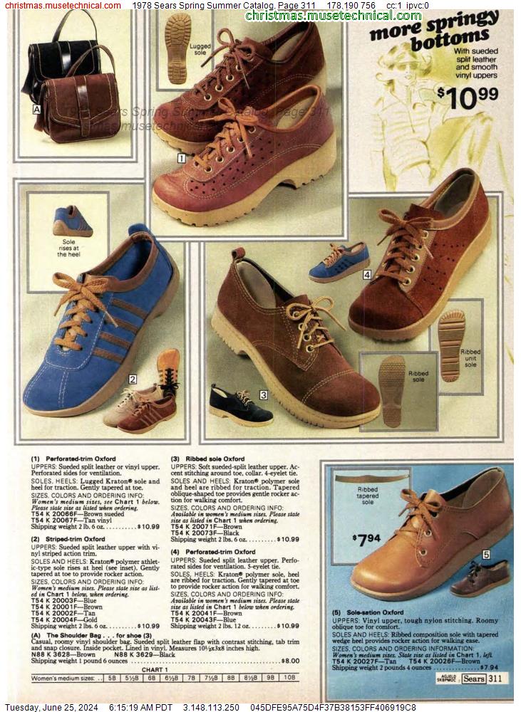 1978 Sears Spring Summer Catalog, Page 311