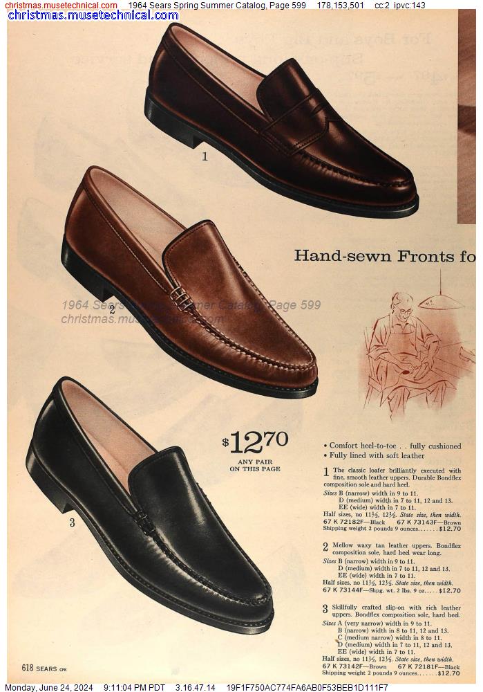 1964 Sears Spring Summer Catalog, Page 599