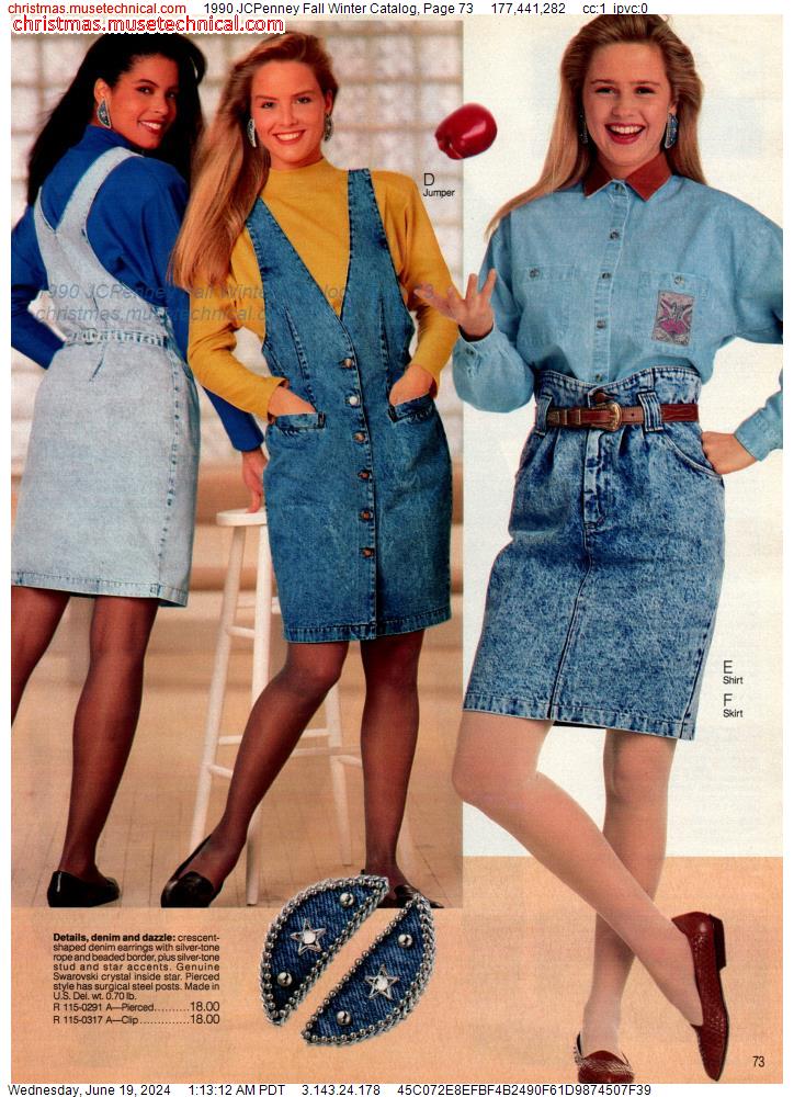 1990 JCPenney Fall Winter Catalog, Page 73