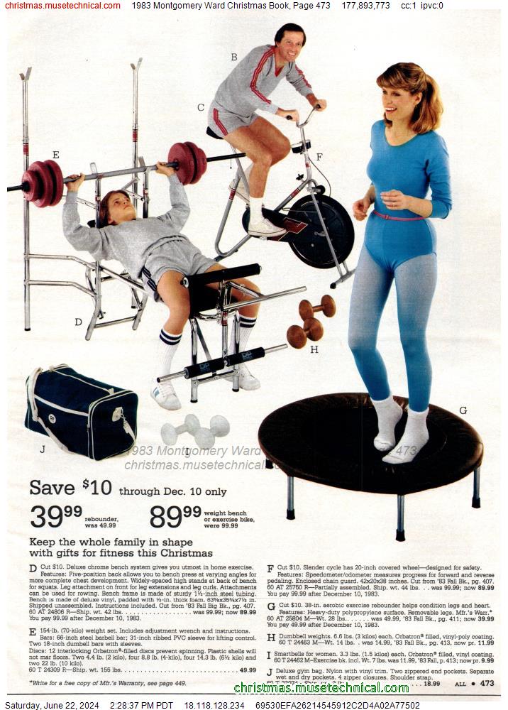 1983 Montgomery Ward Christmas Book, Page 473