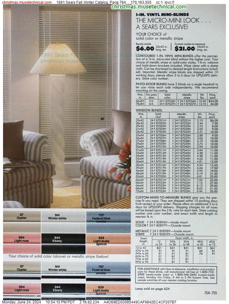1991 Sears Fall Winter Catalog, Page 764