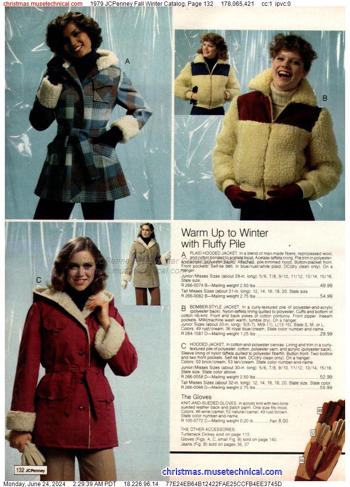 1979 JCPenney Fall Winter Catalog, Page 132